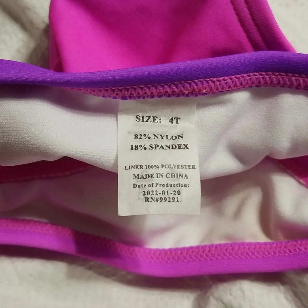 GIRLS KANU SURF TANKINI SWIM SUIT SIZE 3